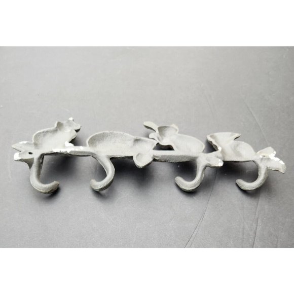 Cats Kittens With 4 Hooks Hangers For Wall Coat Key - Picture 11 of 14